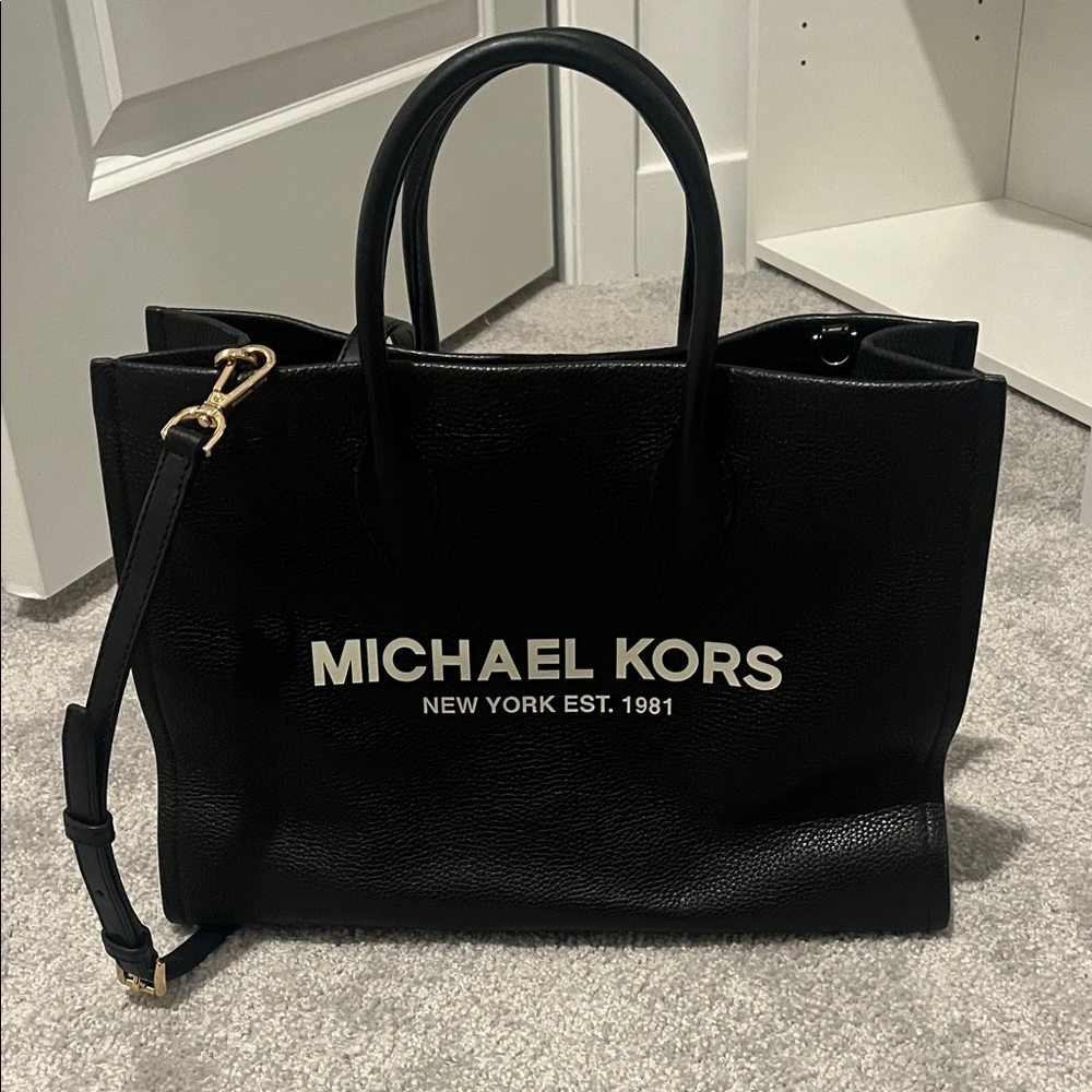 Michael Kors satchel with crossbody strap